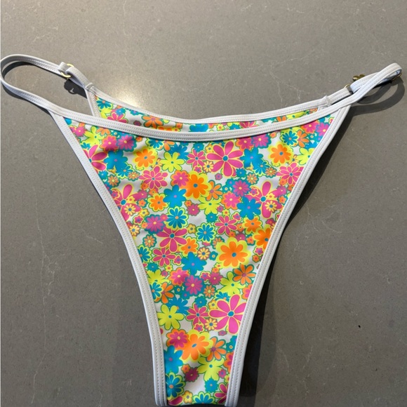 Kulani Kinis Colorful Floral Bikini Bottom - Picture 2 of 5